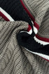 'Zephyr' Knit Striped Turtleneck Sweater - Celes Fashion
